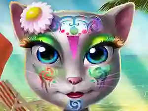 Igra Kitty Beach Makeup spletu