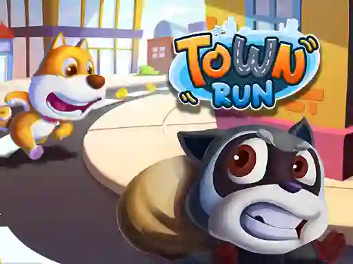 Igra Town Run spletu