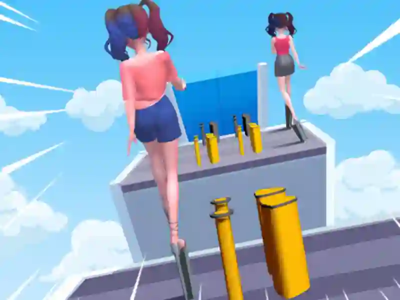 Igra High Heels Collect Run spletu