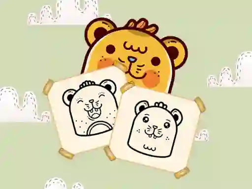 Igra Happy Hamster Coloring spletu