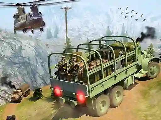 Igra Army Cargo Transport Driving spletu
