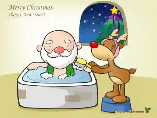 Igra Funny Christmas Puzzle spletu