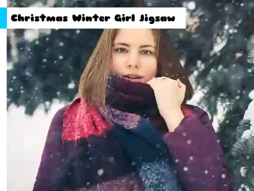 Igra Christmas Winter Girl Jigsaw spletu