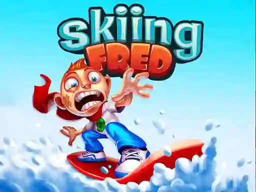 Igra Skiing Fred spletu