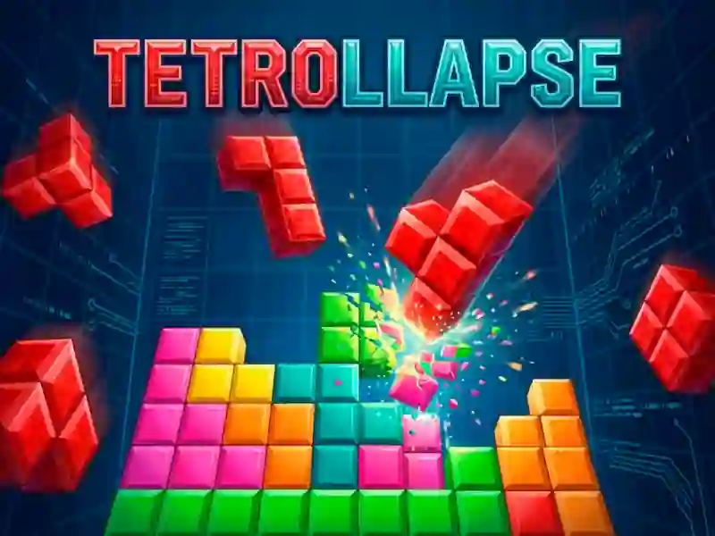 Igra Tetrollapse spletu