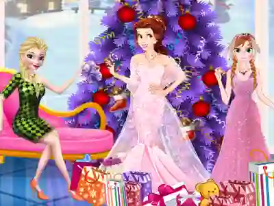 Igra Girls Christmas Party Prep spletu