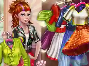 Igra Sery Shopping Day Dolly Dress Up spletu