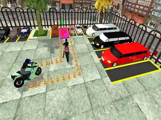 Igra Advance Bike Parking spletu
