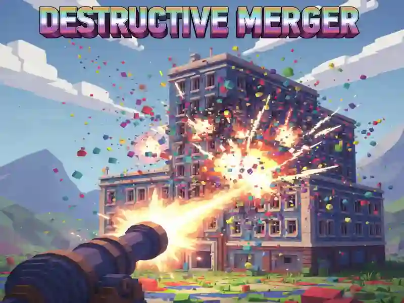 Igra Destructive Merger spletu