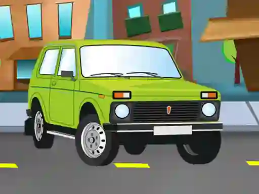 Igra Russian Cars Differences spletu