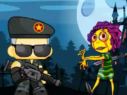 Igra Zombie Shooter 2d spletu