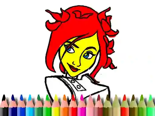 Igra Back To School: Cute Girl Coloring spletu