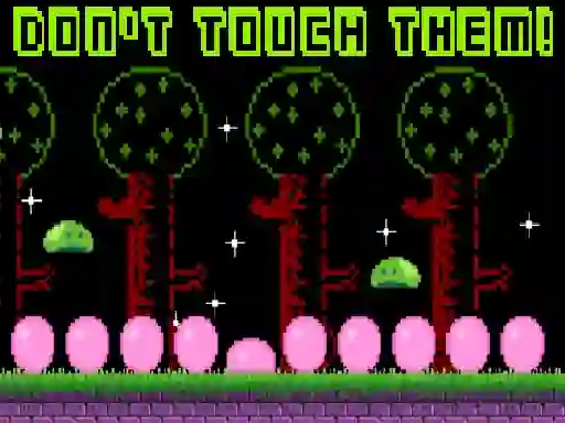 Igra Don't touch them! spletu