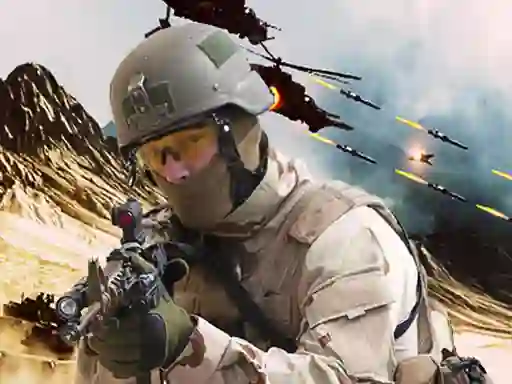 Igra Modern Commando Combat spletu