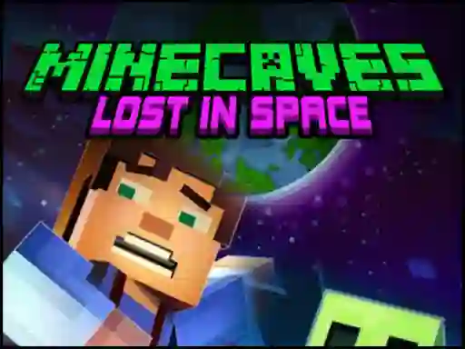 Igra Minecaves Lost in Space spletu