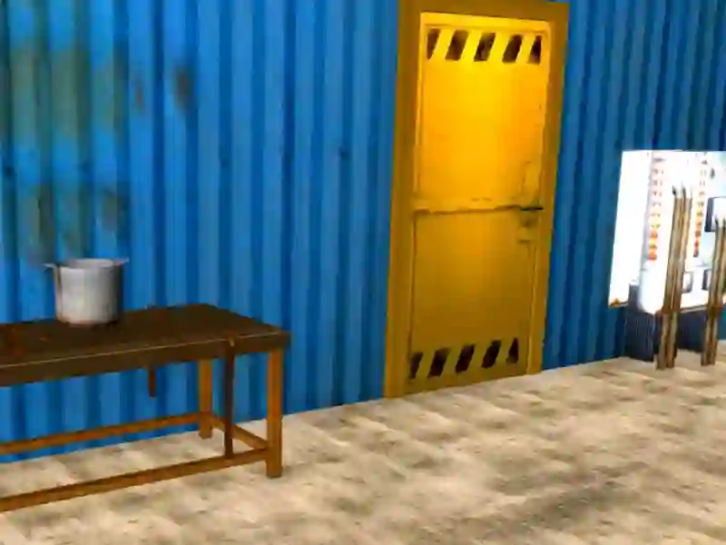 Igra Blue Warehouse Escape spletu