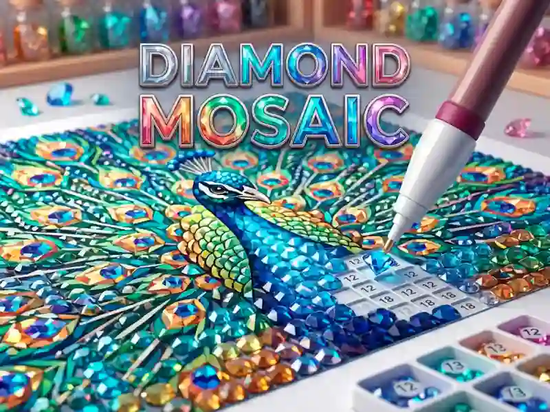 Igra Diamond Mosaic spletu