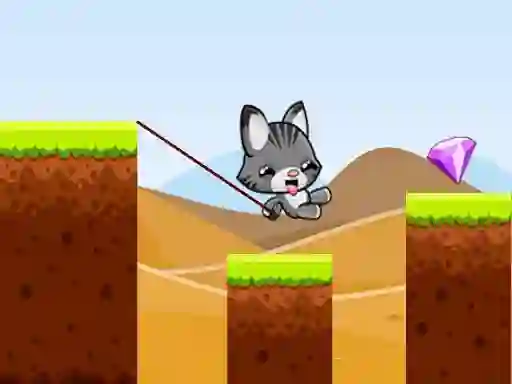 Igra Swing Cat Endless Jump spletu