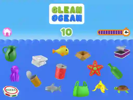 Igra Clean Ocean spletu