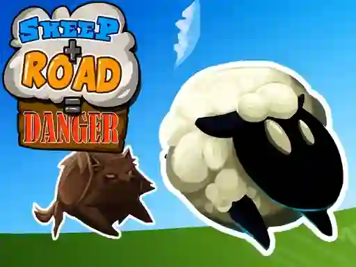 Igra Sheep + Road u003d Danger spletu