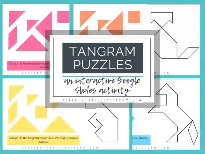 Igra Tangrams spletu