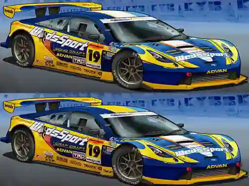 Igra Spot Differences: Race Car spletu
