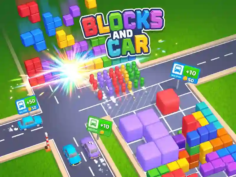 Igra Blocks and Car spletu
