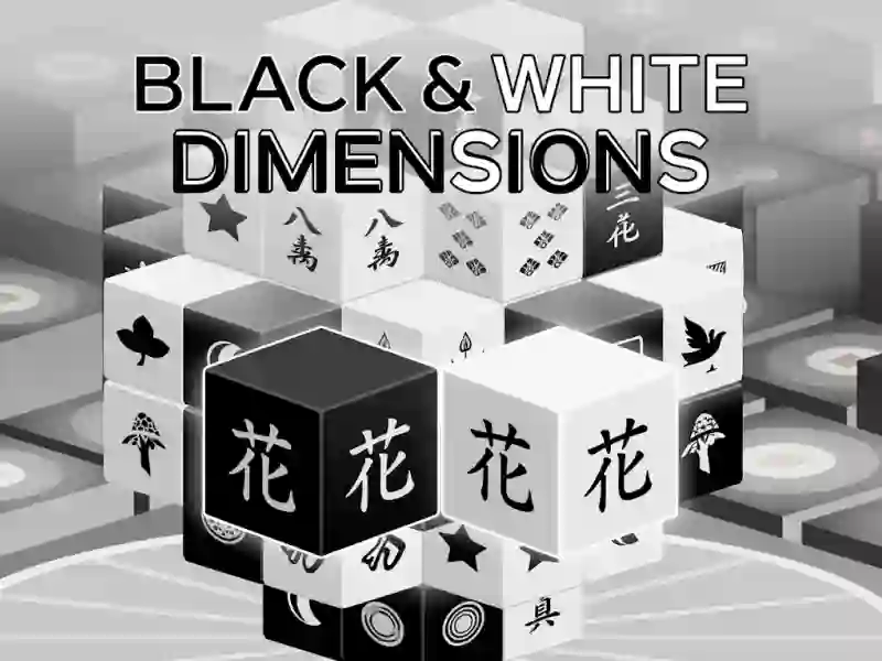 Igra Black and White Dimensions spletu