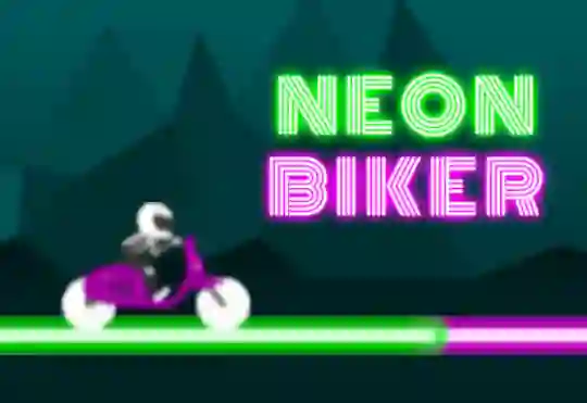 Igra Neon Biker spletu