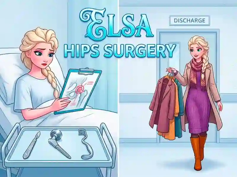 Igra Elsa Hips Surgery spletu