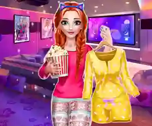 Igra Annie Movie Night spletu