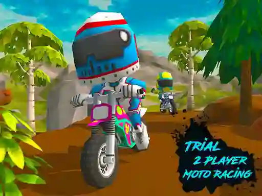 Igra Trial 2 Player Moto Racing spletu