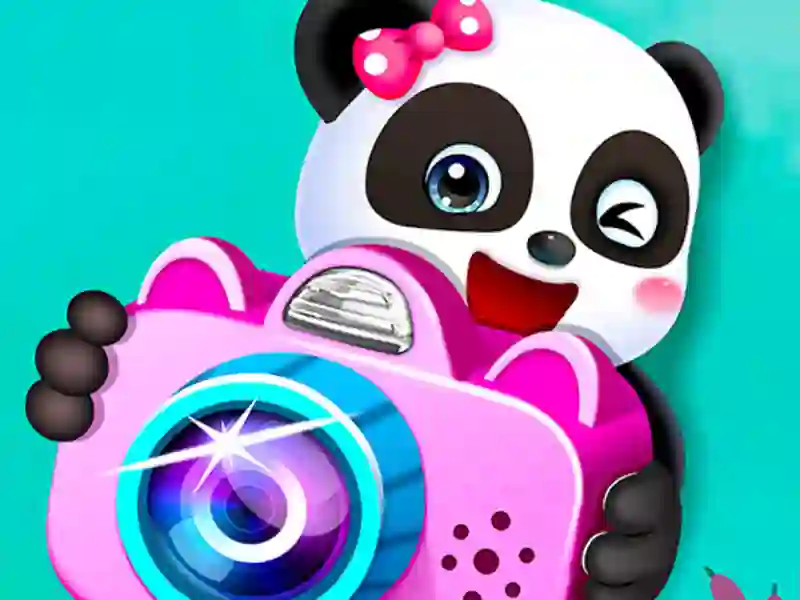 Igra Baby Panda Photo Studio spletu