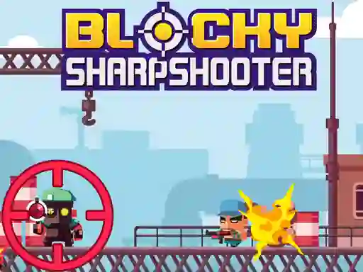 Igra Blocky Sharpshooter spletu