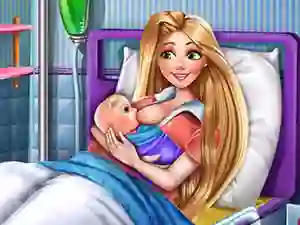 Igra Goldie Princess Mommy Birth spletu