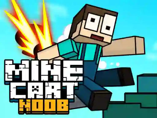 Igra Mine Cart Noob spletu