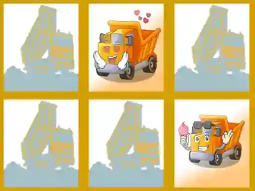 Igra Dump trucks memory spletu