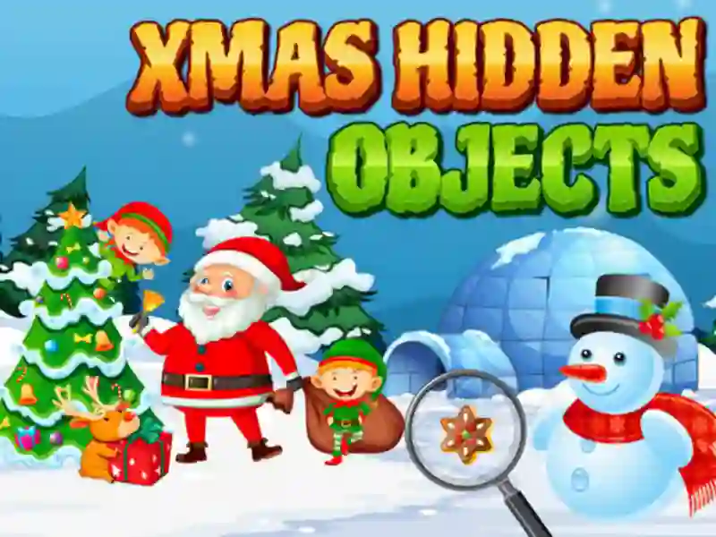 Igra Xmas hidden objects spletu