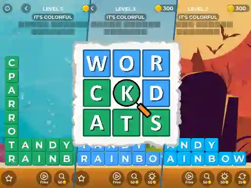 Igra Word Stack spletu