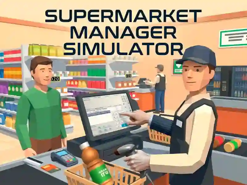Igra Supermarket Manager Simulator spletu