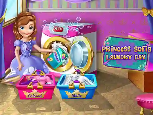 Igra Young Princess Laundry Day spletu