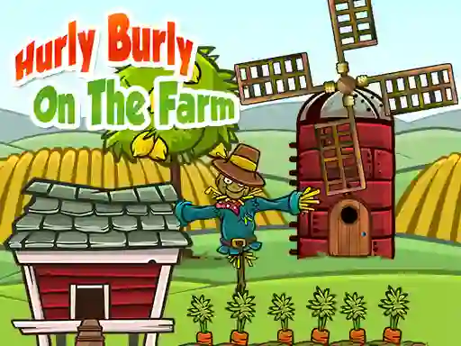 Igra Hurly Burly On The Farm spletu