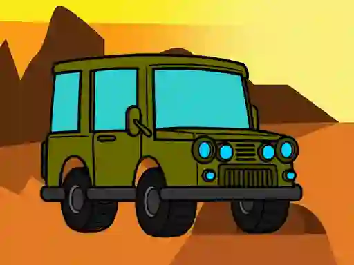 Igra Off-Road Coloring Book spletu