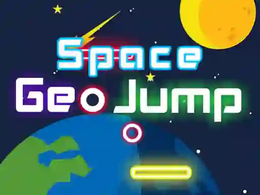 Igra Space Geo Jump spletu