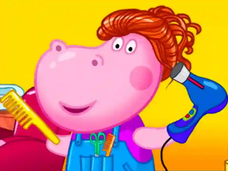 Igra Hippo Hair Salon spletu