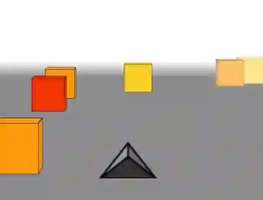 Igra Cubefield spletu