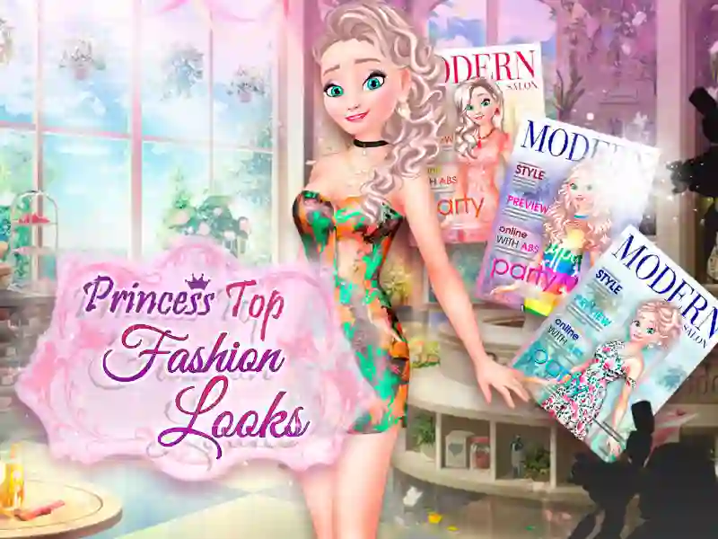 Igra Princess Top Fashion Looks spletu