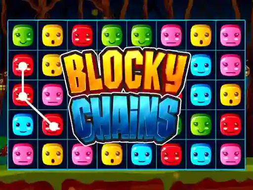 Igra Blocky Chains spletu