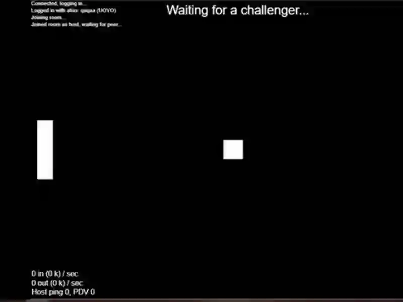 Igra Multiplayer Pong spletu