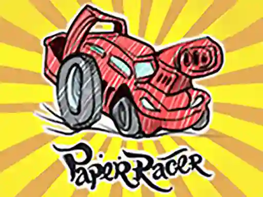 Igra Paper Racer spletu